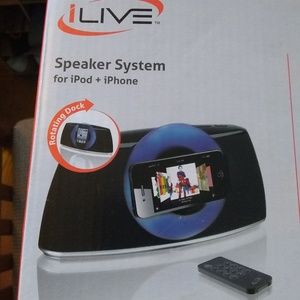 ilive speaker system for ipod and iphone